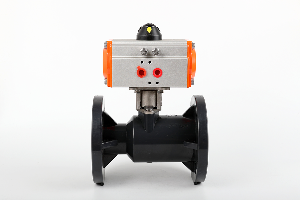 凤台气动法兰一体球阀